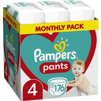 PAMPERS Pants vel. 4 (176 ks) – měsíční zásoba (8006540068557)
