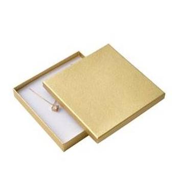 Šperky4U Velká krabička na soupravu šperků - zlatá - KR0160-GD