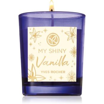 Yves Rocher NOEL My Shiny Vanilla vonná svíčka 70 ml