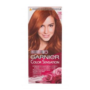 Garnier Color Sensation 40 ml barva na vlasy pro ženy 7,40 Intense Amber na barvené vlasy; na všechny typy vlasů