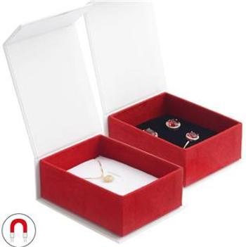 Šperky4U Dárková krabička na soupravu šperků, magnetické zavírání - KR0331-R