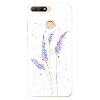 Odolné silikonové pouzdro iSaprio - Lavender - Huawei Y6 Prime 2018