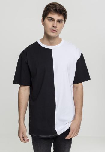 Urban Classics Oversize Harlequin Tee blk/wht - XL