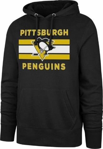 Pittsburgh Penguins NHL Burnside Distressed Black M Mikina