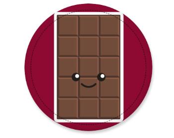 Placka Kawaii chocolate