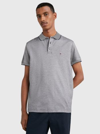 Tommy Hilfiger pánské modré polo Oxford - M (DW5)