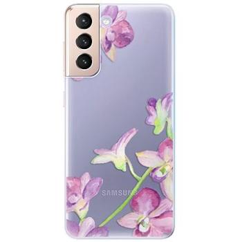 iSaprio Purple Orchid pro Samsung Galaxy S21 (puror-TPU3-S21)