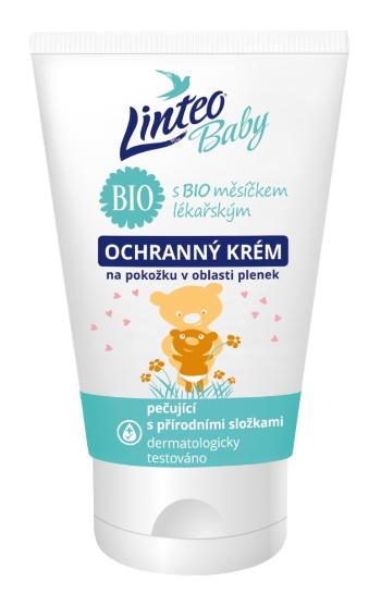 Linteo Baby Ochranný krém na pokožku v oblasti plenek s BIO měsíčkem lékařským 75 ml