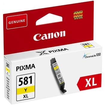 CANON CLI-581-Y XL Y - originální cartridge, žlutá, 8,3ml