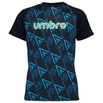 Umbro CYPHER GRAPHIC - JNR Chlapecké sportovní triko, černá, velikost