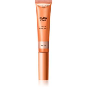 Revolution PRO Glow Edit krémový rozjasňovač odstín Ablaze 15 ml