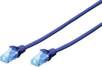 Síťový kabel RJ45 Digitus DK-1511-030/B, CAT 5e, U/UTP, 3.00 m, modrá