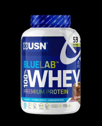 USN BlueLab 100% Whey Protein Premium čokoláda s karamelem 2000 g