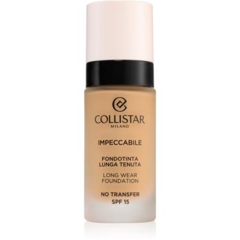 Collistar Impeccabile Long Wear Foundation dlouhotrvající make-up SPF 15 4N Sand 30 ml