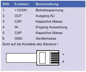 Senzor deště, sněhu a netěsnosti B & B Thermotechnik UND 6P4 ST., (d x š) 70 mm x 54 mm