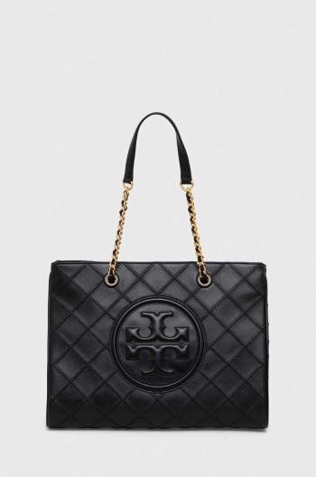 Kabelka Tory Burch Fleming Soft černá barva, 152337.001