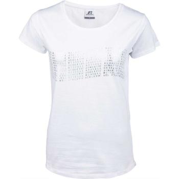 Russell Athletic CURVE FLOW Dámské tričko, bílá, velikost XL