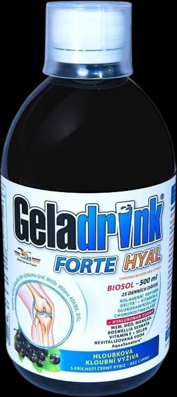 Geladrink Forte HYAL biosol černý rybíz 500 ml