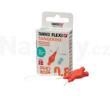 Tandex Flexi 0,8 Tangerine mezizubní kartáček 6 ks
