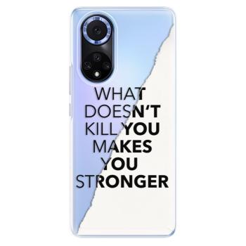 Odolné silikonové pouzdro iSaprio - Makes You Stronger - Huawei Nova 9