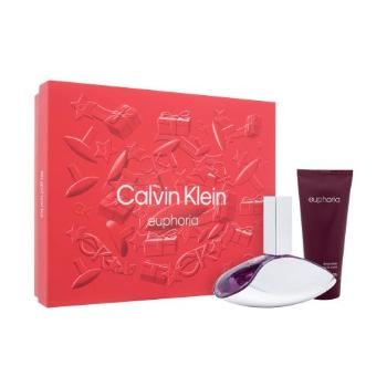Calvin Klein Euphoria dárková kazeta parfémovaná voda 100 ml + tělové mléko 100 ml pro ženy
