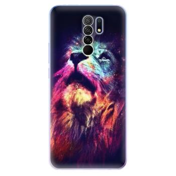 Odolné silikonové pouzdro iSaprio - Lion in Colors - Xiaomi Redmi 9