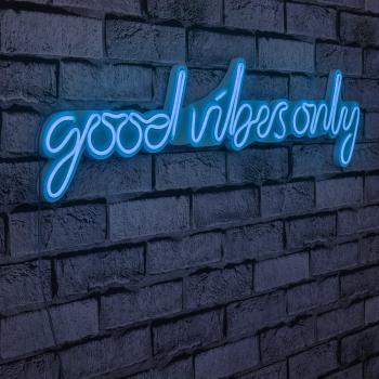 Světelná dekorace na zeď Good Vibes Only