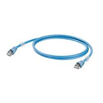 Síťový kabel RJ45 Weidmüller 1165900010, CAT 6A, S/FTP, 1.00 m, modrá