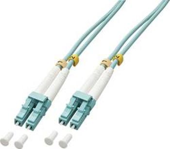 Optické vlákno kabel LINDY 46370 [1x zástrčka LC - 1x zástrčka LC], 1.00 m, modrá