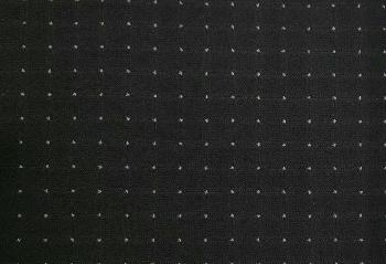 Vopi koberce  25x90 cm Metrážový koberec Udinese antracitový -  s obšitím  Černá