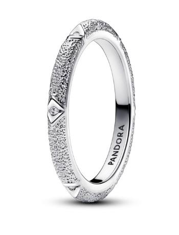 Pandora Půvabný stříbrný prsten s krystaly Me 193322C01 50 mm