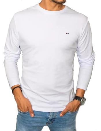Bílé tričko s dlouhým rukávem vel. 3XL