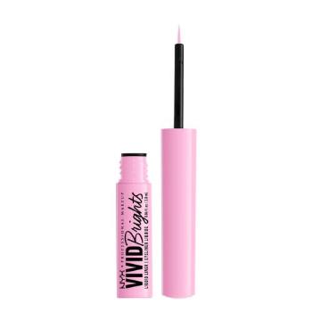 NYX Professional Makeup Vivid Brights 2 ml oční linka pro ženy 09 Sneaky Pink tekuté linky