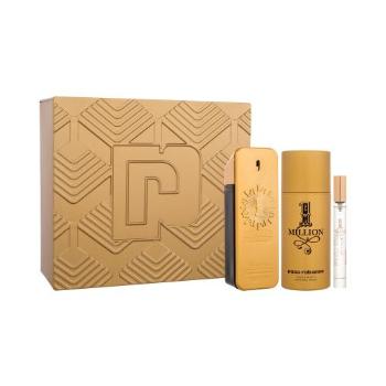 Paco Rabanne 1 Million dárková kazeta parfém 100 ml + deodorant 150 ml + parfém 10 ml pro muže