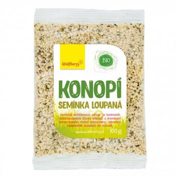 BIO Konopná semínka loupaná 100 g - Wolfberry