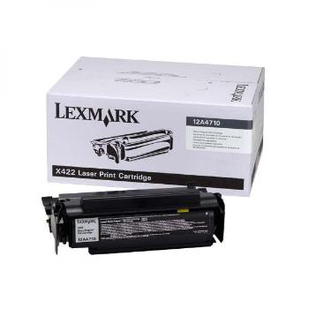 Lexmark originální toner 12A4710, black, 6000str., return, Lexmark X422