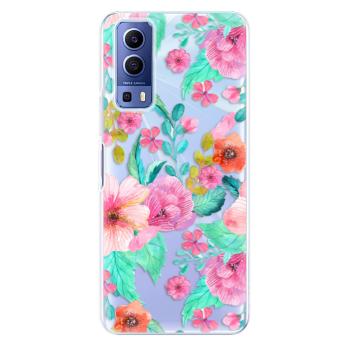 Odolné silikonové pouzdro iSaprio - Flower Pattern 01 - Vivo Y52 5G