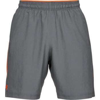 Pánské kraťasy Under Armour Woven Graphic Short  Gray/Orange  XL