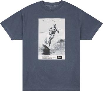 Fender Vintage Ad Surfer Tee Ocean L