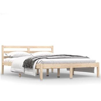 Rám postele masivní borovice 140 × 190 cm, 810410 (810410)