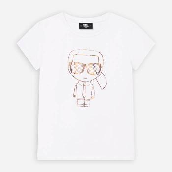 Karl Lagerfeld Short Sleeves Tee-Shirt Z15359 10B
