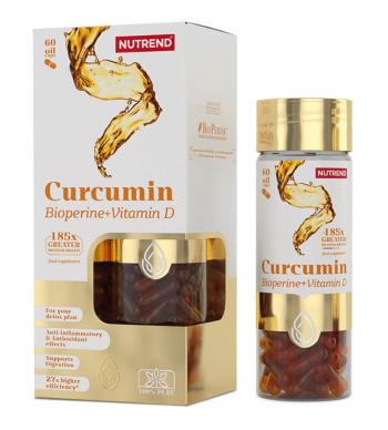 Nutrend Curcumin + Bioperine + Vitamin D 60 kapslí