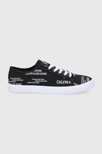 Tenisky Calvin Klein Jeans černá barva
