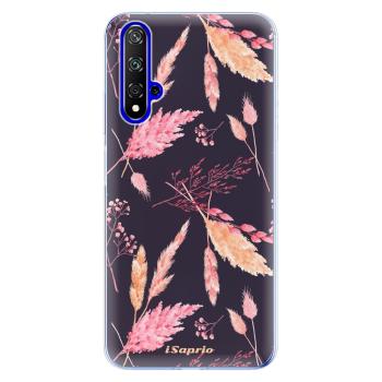 Odolné silikonové pouzdro iSaprio - Herbal Pattern - Huawei Honor 20