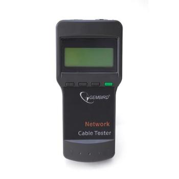 Gembird Zkoušečka kabelů Digital network cable tester RJ45 (Cat 5E, 6E, coaxial, telephone)