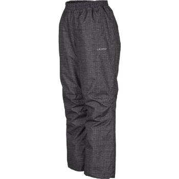 Lewro ELISS Dětské zateplené kalhoty, tmavě šedá, velikost 140-146