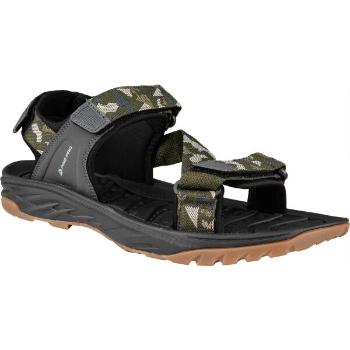 ALPINE PRO CALDAS Pánská sandále, tmavě zelená, velikost 41