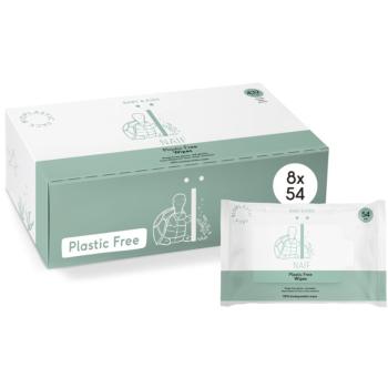 Naif Baby & Kids Plastic Free Wipes vlhčené ubrousky pro děti od narození 8x54 ks