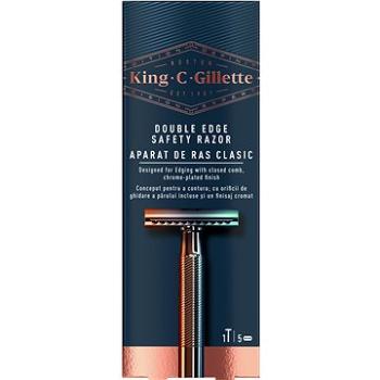 KING C. GILLETTE Double Edge + hlavice 5 ks (7702018590148)