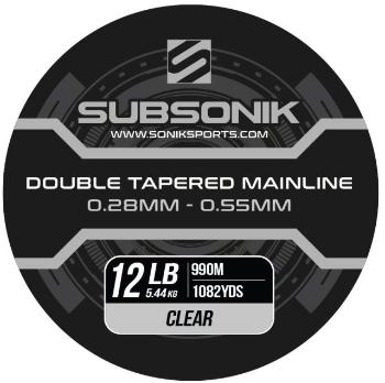 Sonik ujímaný vlasec subsonik double tapered main line clear 990 m - 0,28-0,55 mm 12 lb